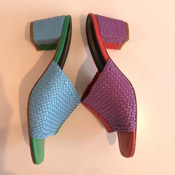 Charlotte Stone Multi-Color Lenu Heel in Size 10 - Worn handful of times! - Picture 6 of 13